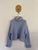Zara Girl l/s blue knit jumper Sz 9-10 as new