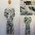 Autograph leaf print belted dress Sz 16 EUC worn twice