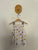 Country Road white print top/tunic Sz 3 as new