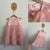 Seed pink tulle tiered dress Sz 6 as new