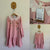 Monsoon dusky pink butterfly sequin dress Sz 11-12 NWT