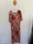 Autograph red paisley dress Sz 14 EUC worn twice