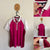 Tommy Hilfiger pink/white polo shirt Sz XL as new