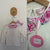 La Sienna l/s Jasmine top with bow Sz 3 NWT