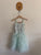 Tutu du Monde aqua tulle dress Sz 2-3 NWT - faint dust mark on back of arm as pictured