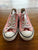 Converse light pink sneakers Sz 11US, 10.5UK 28EU EUC