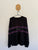 Volcom black jumper Sz L EUC only worn twice, dot on front as pictured