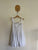 TILII white/silver lined dress Sz 8 as new