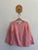 Bella + Lace baby pink knit jumper Sz 7-8 NWT