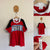 Burberry red logo polo shirt Sz 14 EEUC