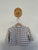 Jacadi l/s gingham blouse Sz 12m (6-12m) as new
