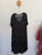 Autograph black spot tiered dress Sz 18 as new worn once