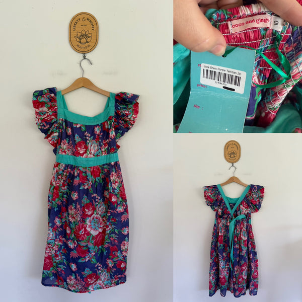 Coco & Ginger Inca dress Sz 10 NWT