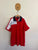 Tommy Hilfiger red polo shirt Sz XL 16-18 but best fit 14 imo EUC