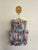 Paper Wings hooded floral vest Sz 10 as new