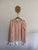 Jamie Kay peach ruffle hem jumper Sz 8 NWT