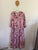 Jaase 1/2 sleeve pink button dress Sz 18 as new, see description
