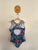 iEFiEL floral one piece swimmers Sz 11-12 as new (appear unworn)