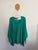 Salty Crush green pier jumper Sz S/M but oversized, NWT