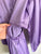 Country Road l/s dark lilac spot dress Sz 14 RRP $119 as new