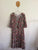 The Self Styler sea foam floral dress Sz 18 as new