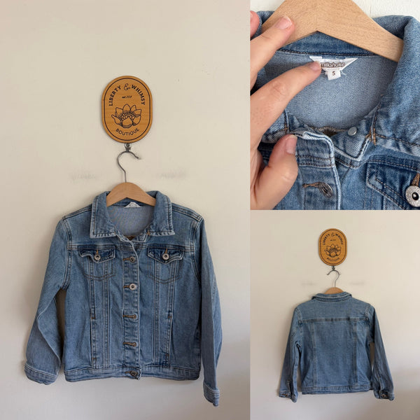 Milkshake denim jacket Sz 5 VGUC