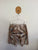 Munster cream/brown tie-dye shorts Sz 14 VGUC - both of the drawstrings are hidden but they’re not needed