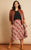 Sara lined pleated midi skirt Sz 14 (plus size) RRP $100 NWT