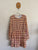 Bohemian Traders l/s check dress Sz 4XL (18-20) NWT