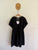 Kaiami Swim black beach cover Sz 10 NWT