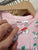 Seed pink Christmas pjs Sz 8 EUC