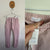 Jamie Kay Morgan Old Rose trackies Sz 8 NWT