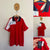Tommy Hilfiger red polo shirt Sz XL 16-18 but best fit 14 imo EUC