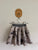 Monnalisa floral pleat skirt Sz 4 VGUC