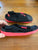 Nike black/pink sandals Sz 12US, 11.5UK VGUC