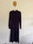 Country Road l/s purple ribbed dress Sz XL RRP $250 NWOT