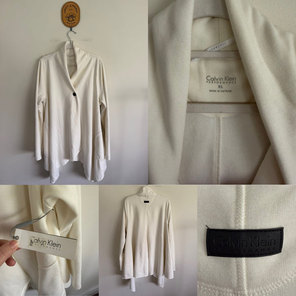 Calvin Klein soft fleece-lined jacket Sz XL NWT
