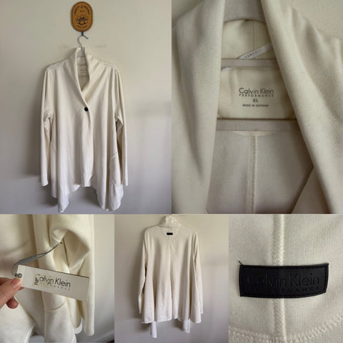 Calvin Klein soft fleece-lined jacket Sz XL NWT