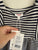 Seed midnight stripe dress Sz 8 RRP $44.95 NWT