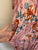 Dreamcatcher pink floral dress Sz 20 but more like 18, as new (washed)