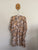 Iris Maxi boho short dress Sz 8 as new