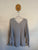 Witchery grey pullover acrylic/nylon/wool Sz M as new - see item description