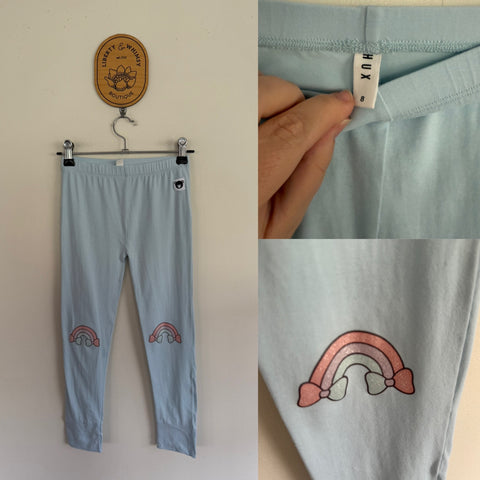 Hux rainbow leggings Sz 8 EUC