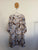 Jaase brown floral 3/4 sleeve dress Sz 16 as new