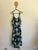 Autograph green floral ruffle dress Sz 18 RRP $119.99 as new
