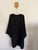 BeMe black cardigan/jacket - rayon/linen blend Sz XL NWOT