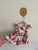 Designer Kidz pearl floral Hazel dress Sz 00 NWT