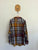 Burberry l/s brown check collared shirt Sz 14 EUC
