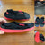 Nike black/pink sandals Sz 12US, 11.5UK VGUC