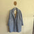 Elm Lifestyle Tamsin hydrangea pale blue coat RRP $189.95 NWT
